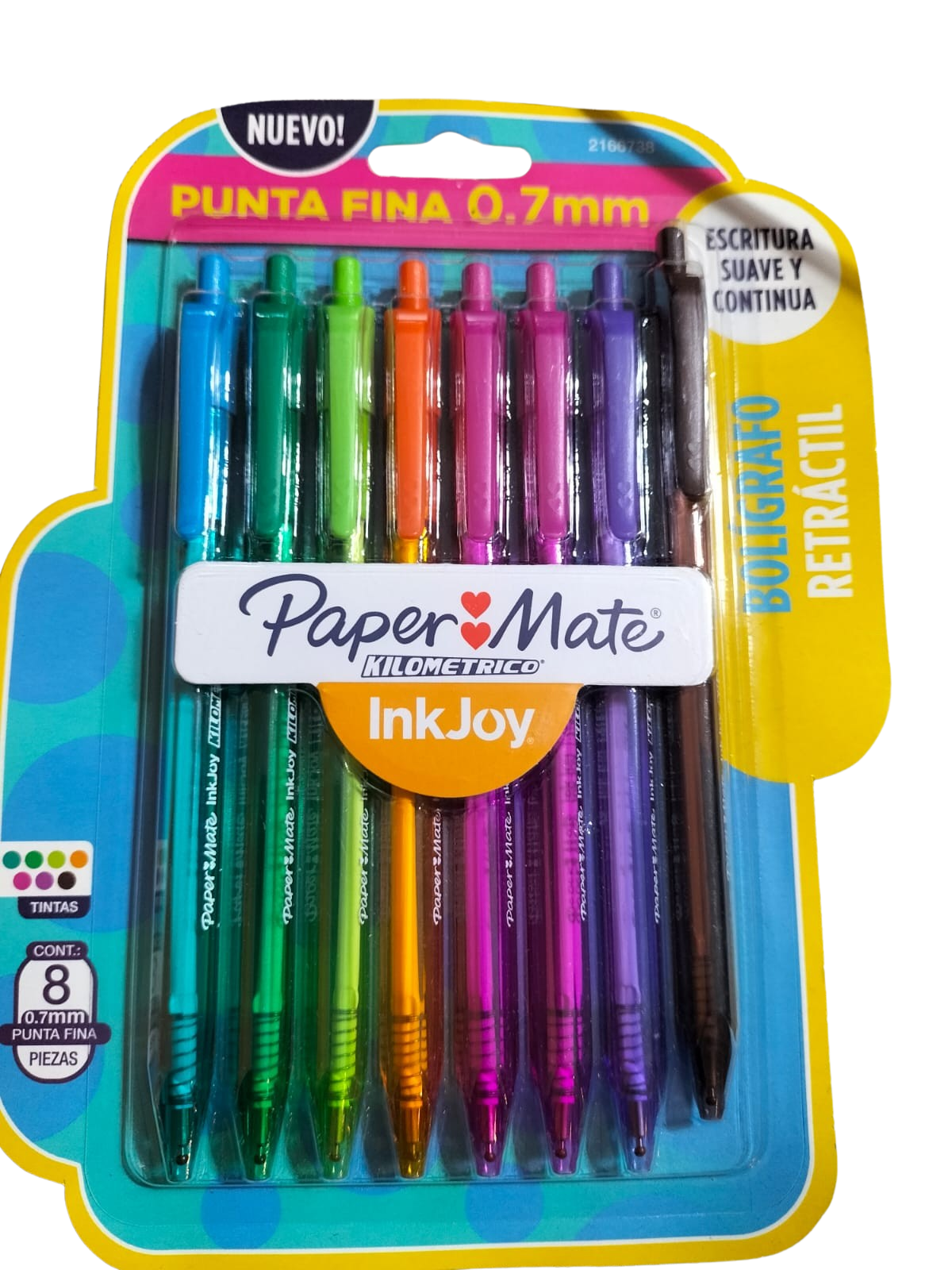 Paper Mate Boligrafo Retractil 0.7mm Inkjoy