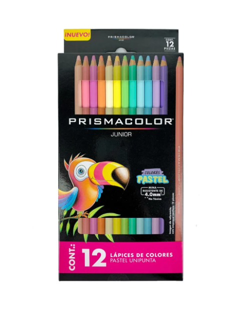 Prismacolor Junior 12 Lápices De Colores Pastel