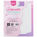 Repuesto de Hojas Kiut para Carpeta – 100 Hojas Rayadas, 3 Perforaciones