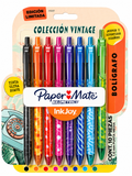 Paper Mate Vintage 8 Boligrafos punta media 1.0mm