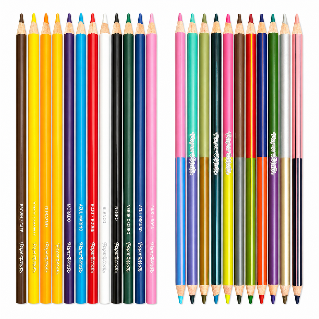 Paper Mate 36 Colores 24 piezas mina gruesa 4.0mm