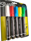 TIZA LIQUIDA BORRABLE SHARPIE 5 COLORES