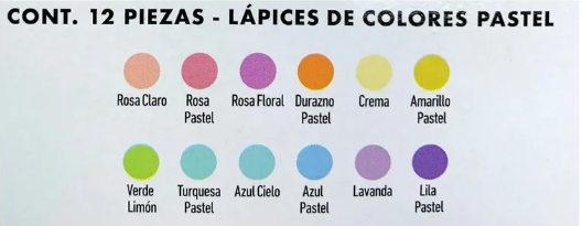 Prismacolor Junior 12 Lápices De Colores Pastel