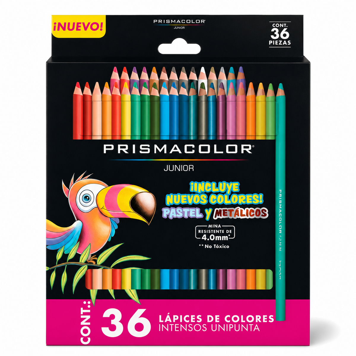 Prismacolor 36 Lapices Colores Intensos Junior Intenso