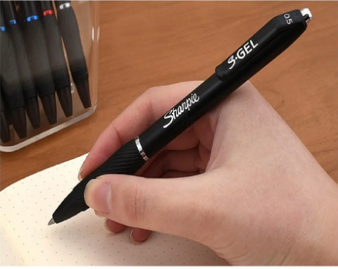 Boligrafo Sharpie Negro Blister C/2 0.5mm Gel, SGEL