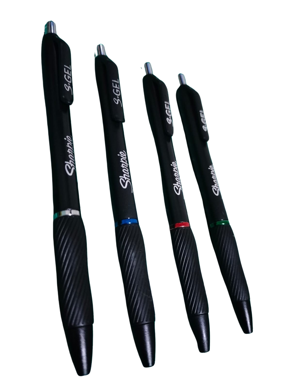 Sharpie S-Gel – 4 Bolígrafos de Gel 0.7 mm Punta Fina con Grip
