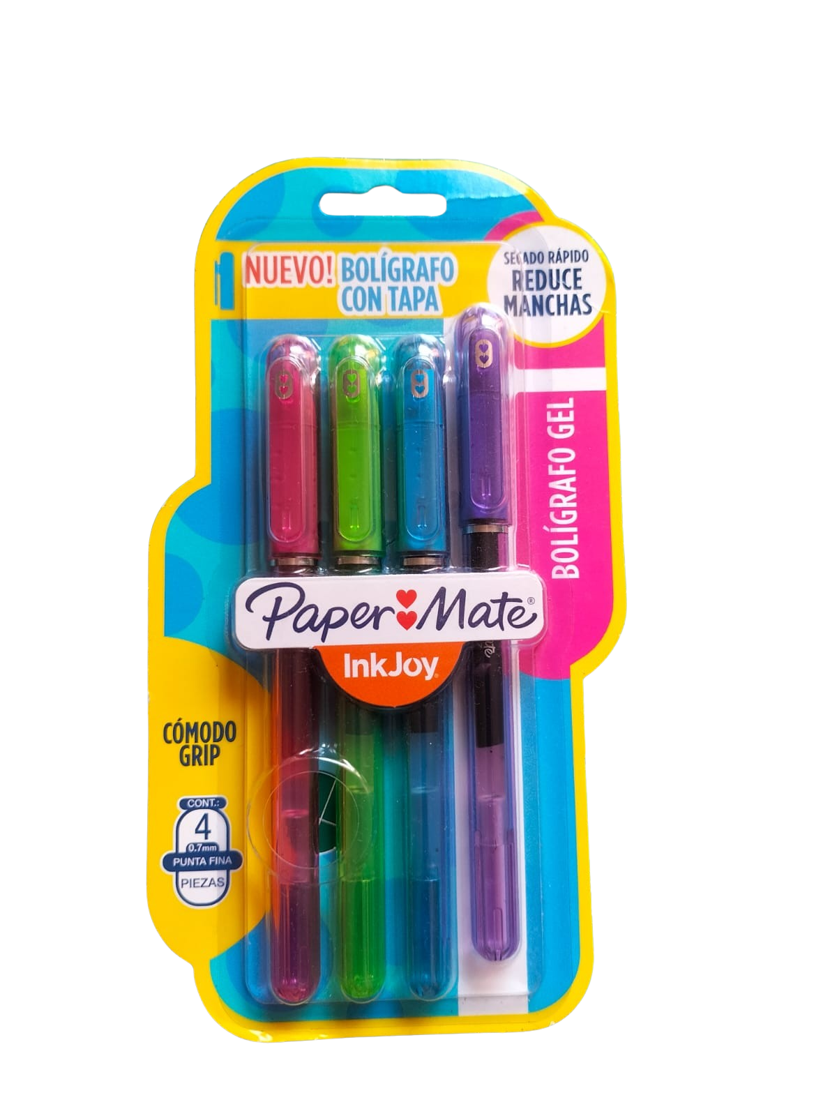 Paper Mate Boligrafo Inkjoy Gel  Surtidos Blister X4