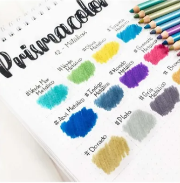 Prismacolor Junior 12 Piezas Lápices De Colores Metalicos