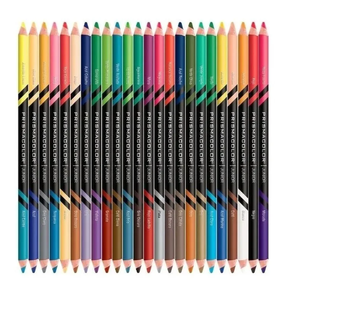 Prismacolor Junior 24 Lapices 48 Colores Intensos Doble Punta Multicolor