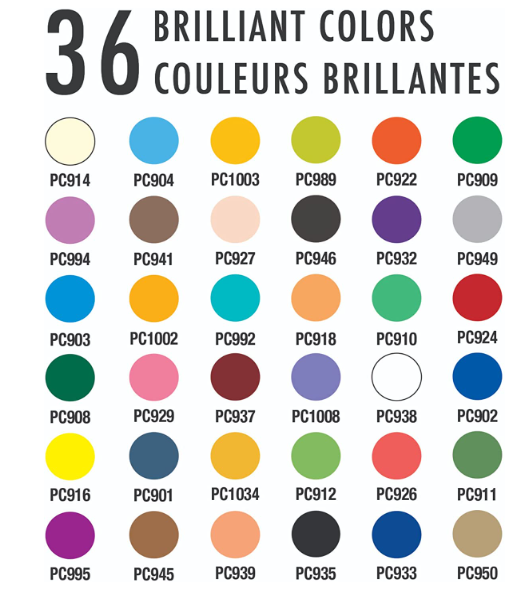 Prismacolor Premier 36 Colores Profesionales Suaves Multicolor