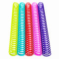 Espiral plástico Multicolor paquete con 10 piezas